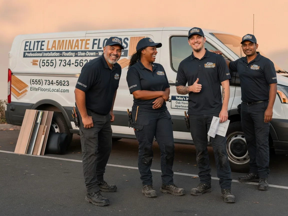 Laminate flooring installation company in Quantico, MD